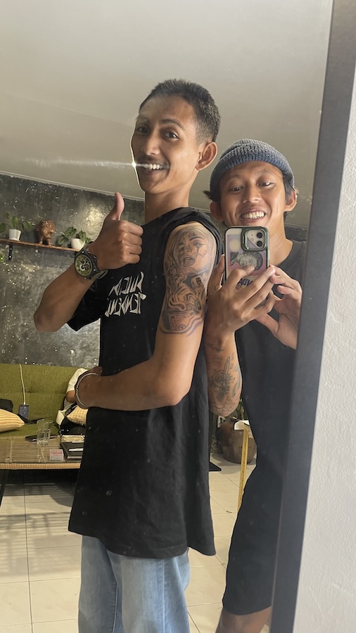 Tattoo Artists at Work